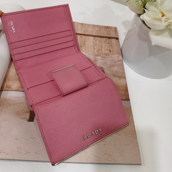 Prada Small Wallet Pink - Picture 3 of 4